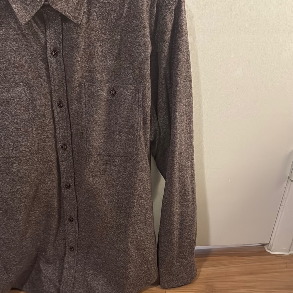 Bridge & Burn Button-Down (Brown) - image 4